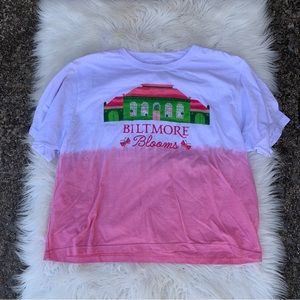 Biltmore Blooms Cropped T-Shirt